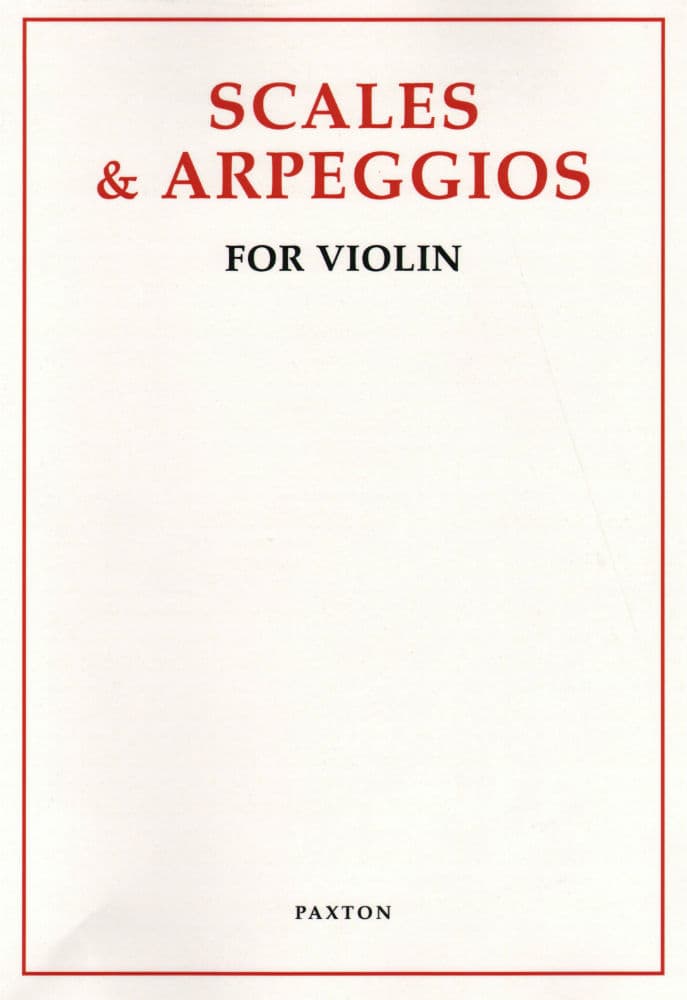 music scale violin