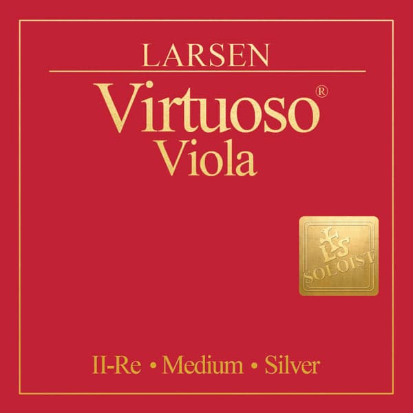 Larsen Virtuoso Viola String Set - Soloist Ball End