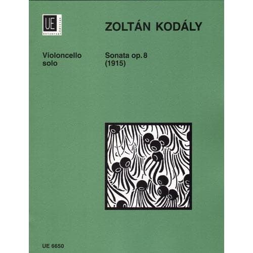 Kodaly Sonata Op. 8 Sheet Music - Violin Classical Universal