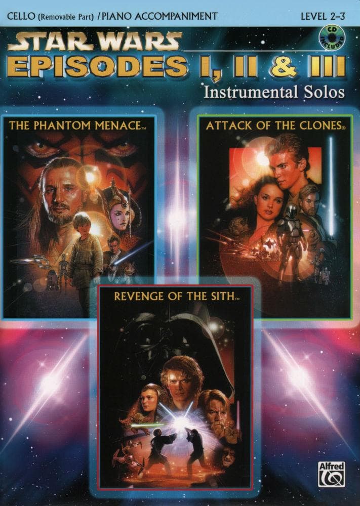 Star Wars Cello Sheet Music: Episodes I & II