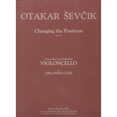 Sevcik Op. 8: Changing Positions for Violin