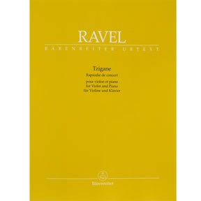 Ravel, Maurice - Tzigane - Concert rhapsody for violin and piano