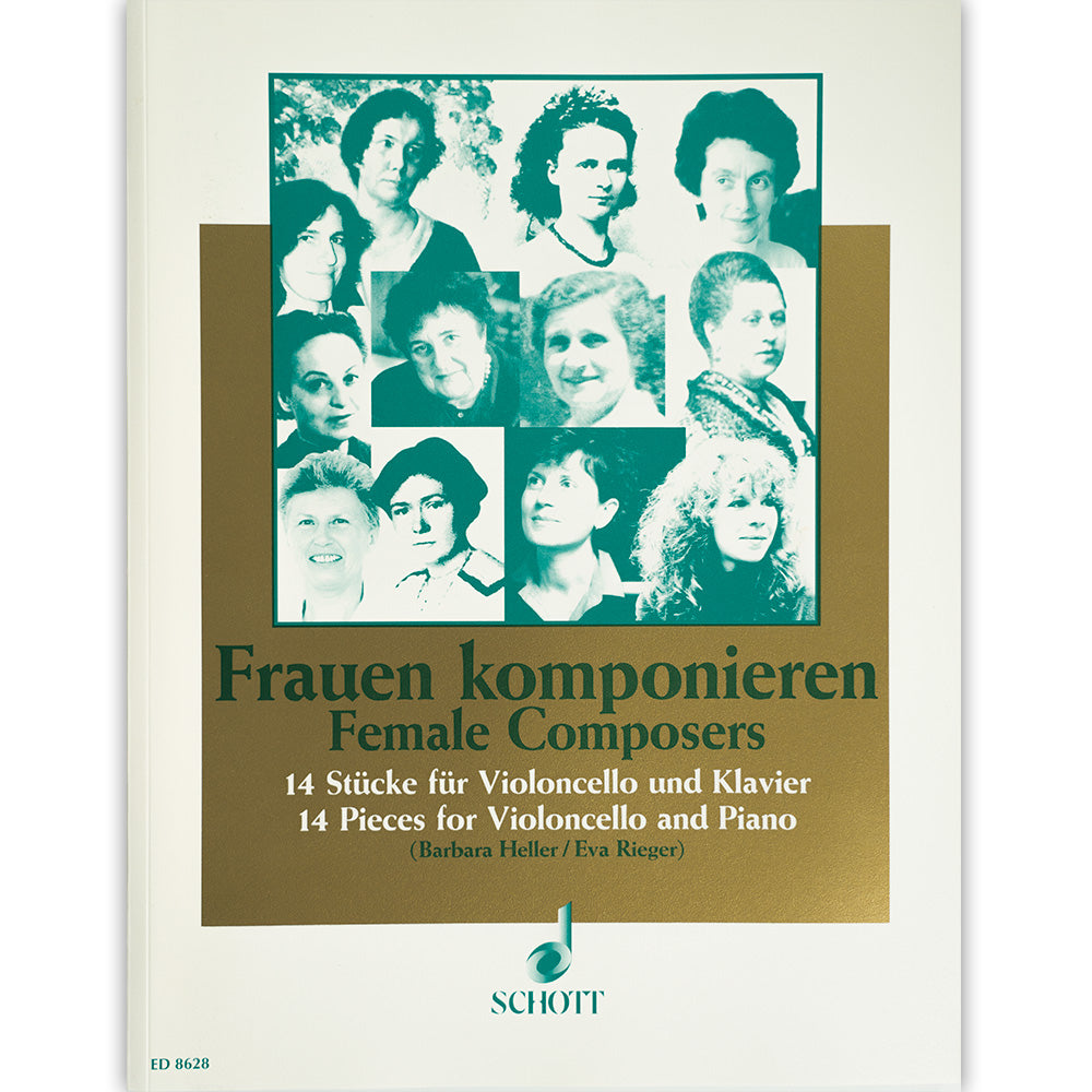 Female Composers: 14 Pieces for Cello & Piano  -Schott Edition