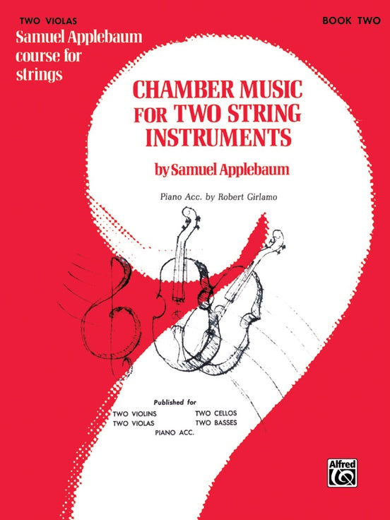 Applebaum, Samuel - Chamber Music Two String Instruments - Book 2 for Viola - Belwin/Mills Publication