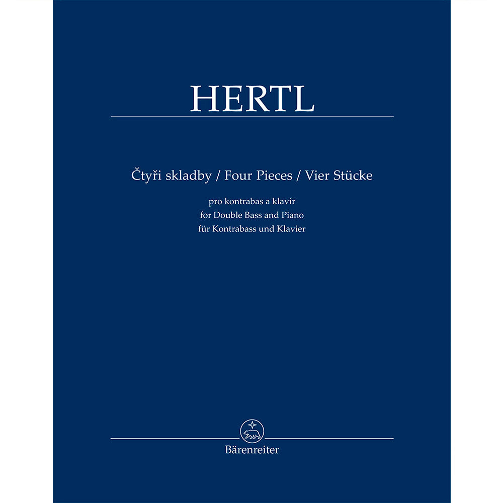 Frantisek Hertl - Four Pieces for Double Bass and Piano