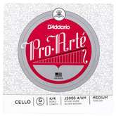 Pro-Arte Cello Single G String - 4/4 Size - Medium Gauge