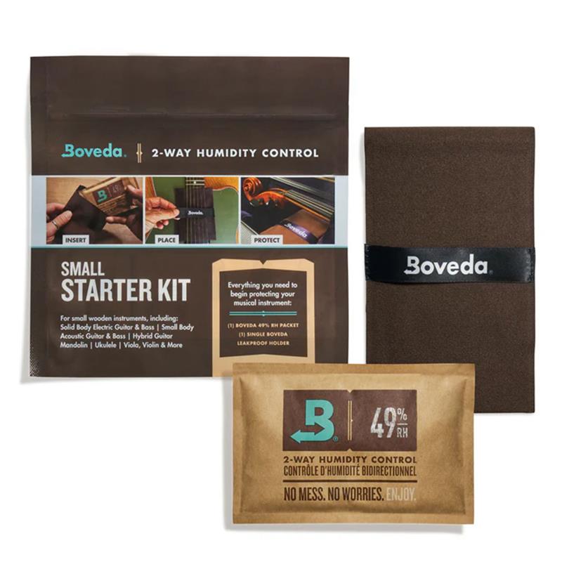 Boveda Small Starter Kit - Boveda 2-Way Humidity Control for Wood Instruments - 49% RH