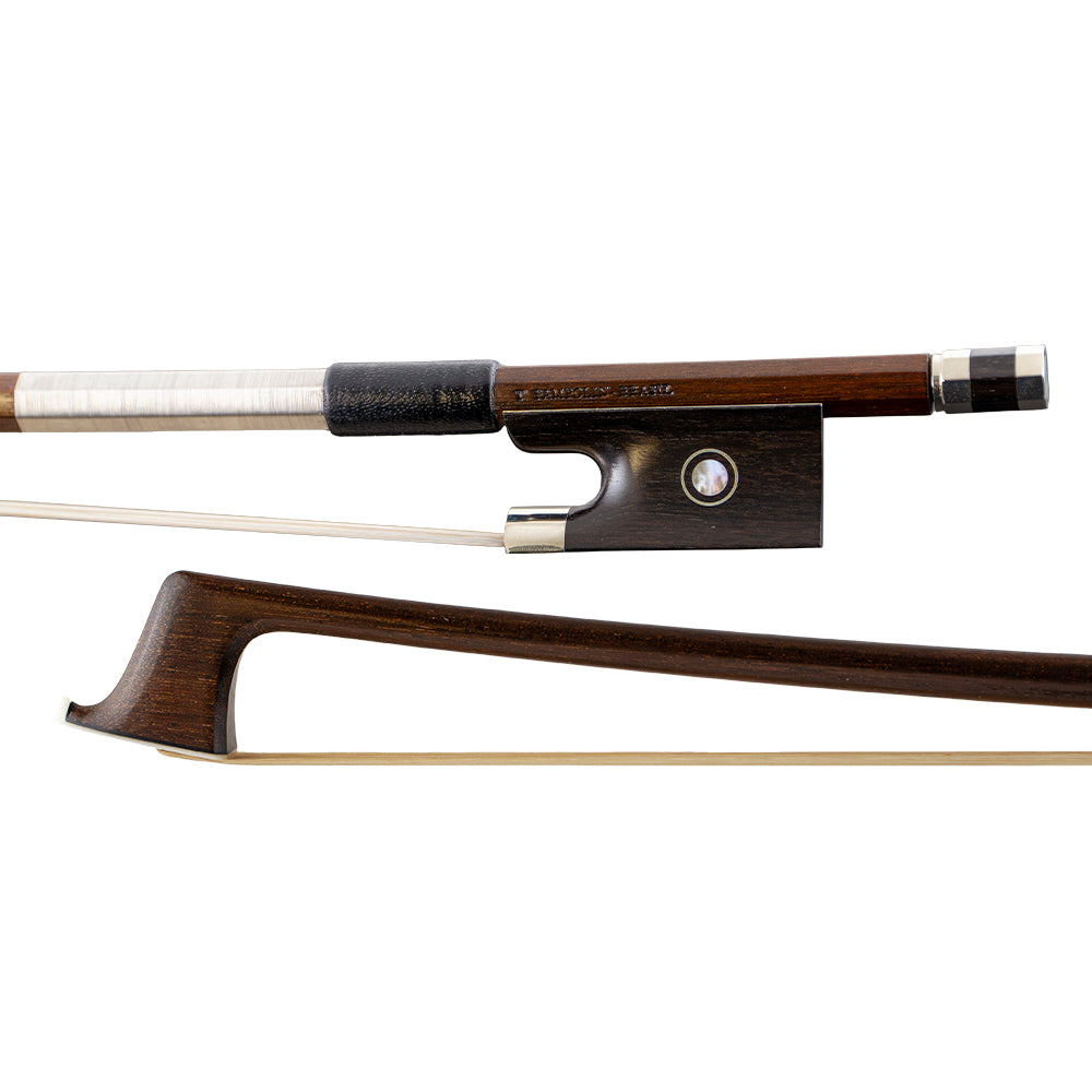 Arcos Brasil Ipe Violin Bow, Nickel-Mounted