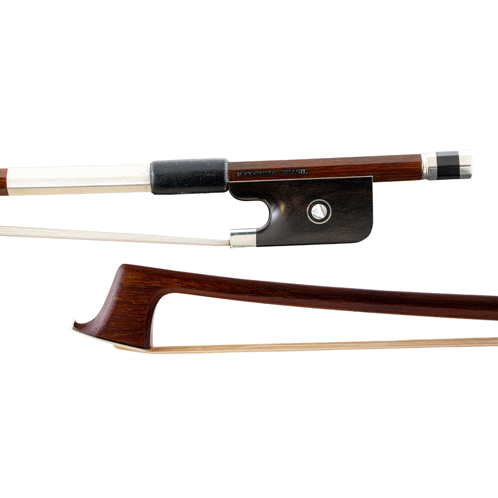 Arcos Brasil Ipe Viola Bow, Silver-Mounted