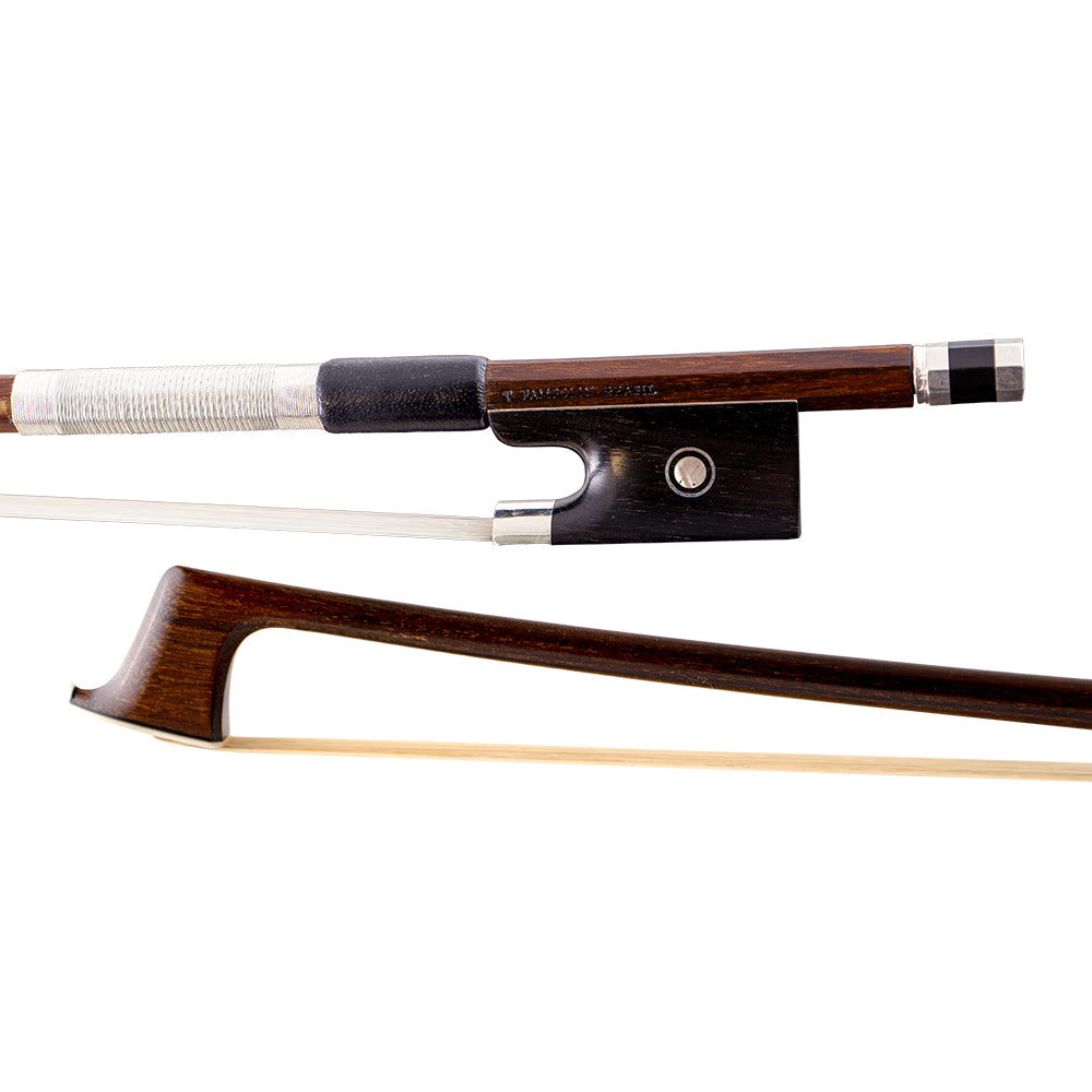 Arcos Brasil Ipe Violin Bow, Silver-Mounted