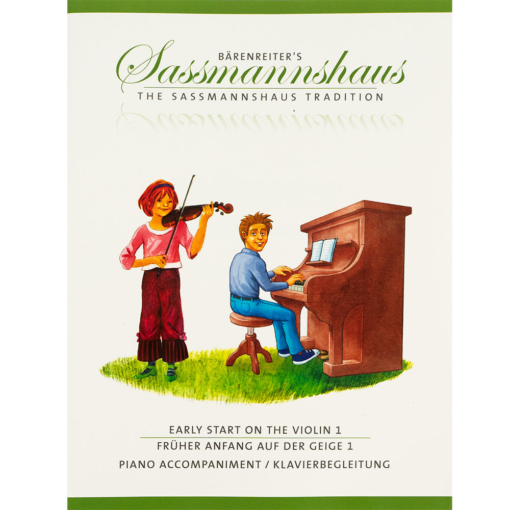 Sassmannshaus, Kurt - Early Start on the Violin 1 - Piano Accompaniment