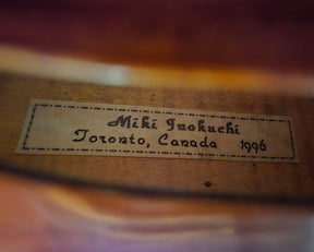 Miki Inokuchi Violin, Toronto, 1996