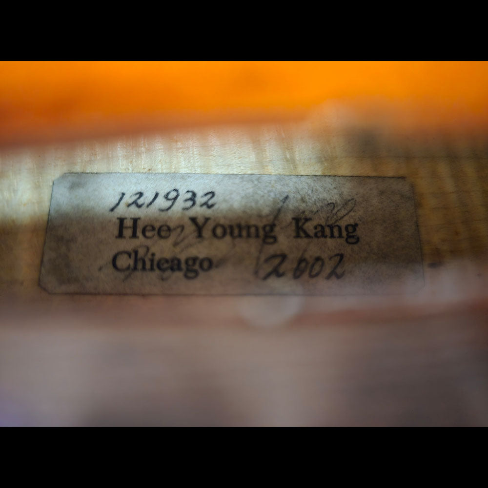 Hee Young Kang Violin, Chicago, 2002