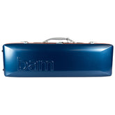 BAM Graffiti Hightech Oblong Violin Case - 4/4 Size - Navy and Red