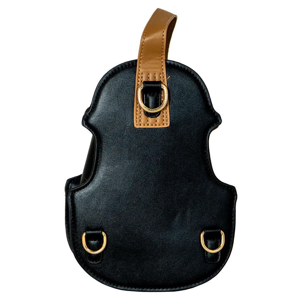 Violin-Shaped Purse - Black