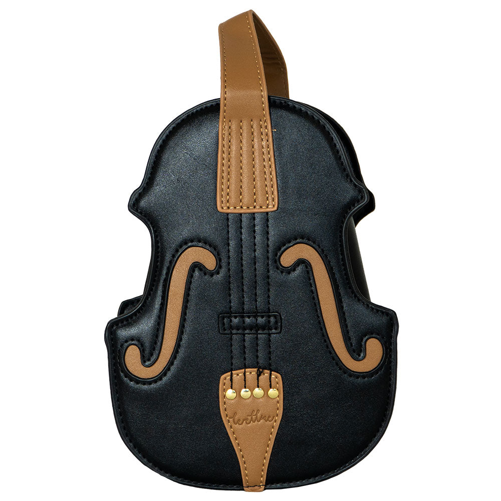 Violin-Shaped Purse - Black