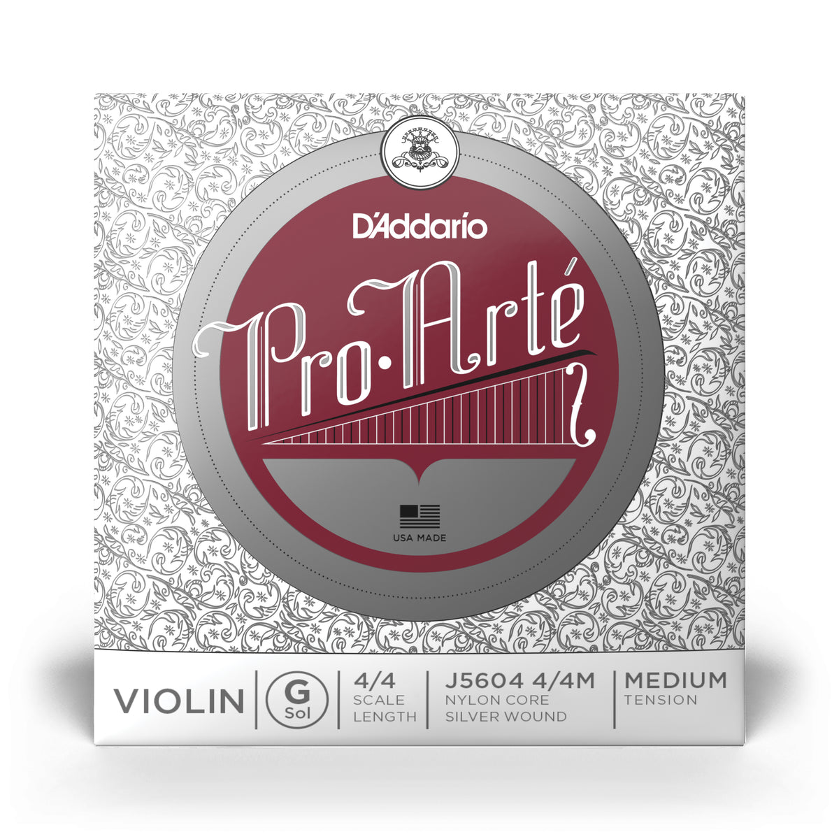 Pro-Arte Violin Single G String, 4/4 Scale, Medium Tension