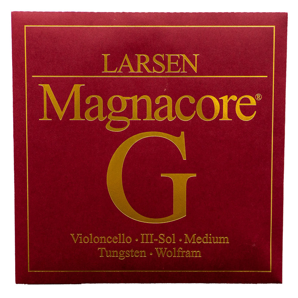 Larsen Magnacore Cello String Set - 4/4 Size - Medium Gauge