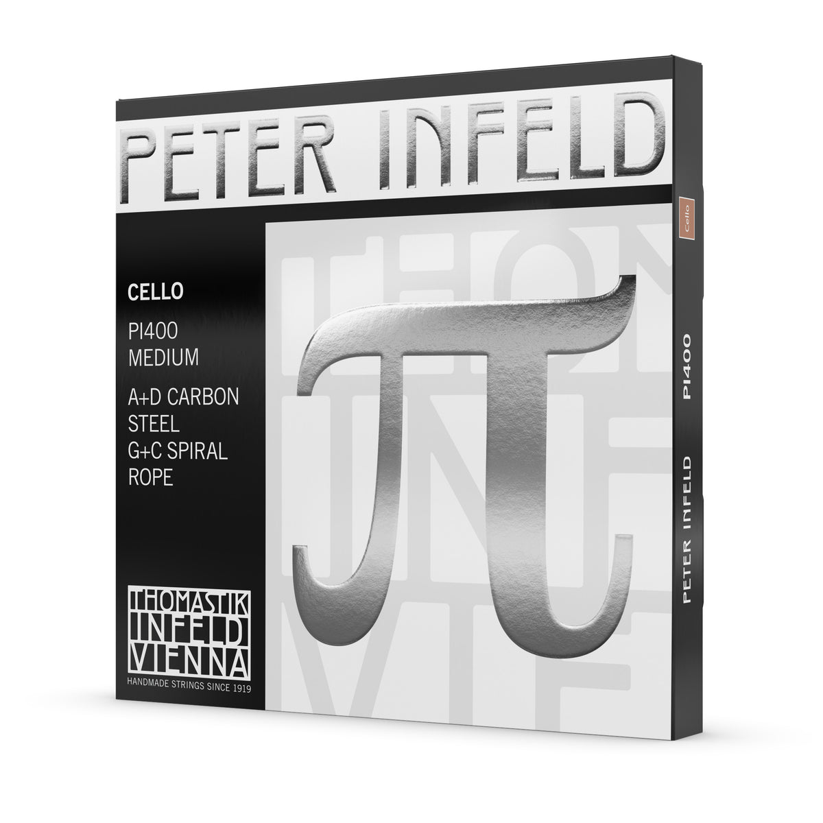 Peter Infeld Cello String Set - 4/4 Size - Medium Gauge