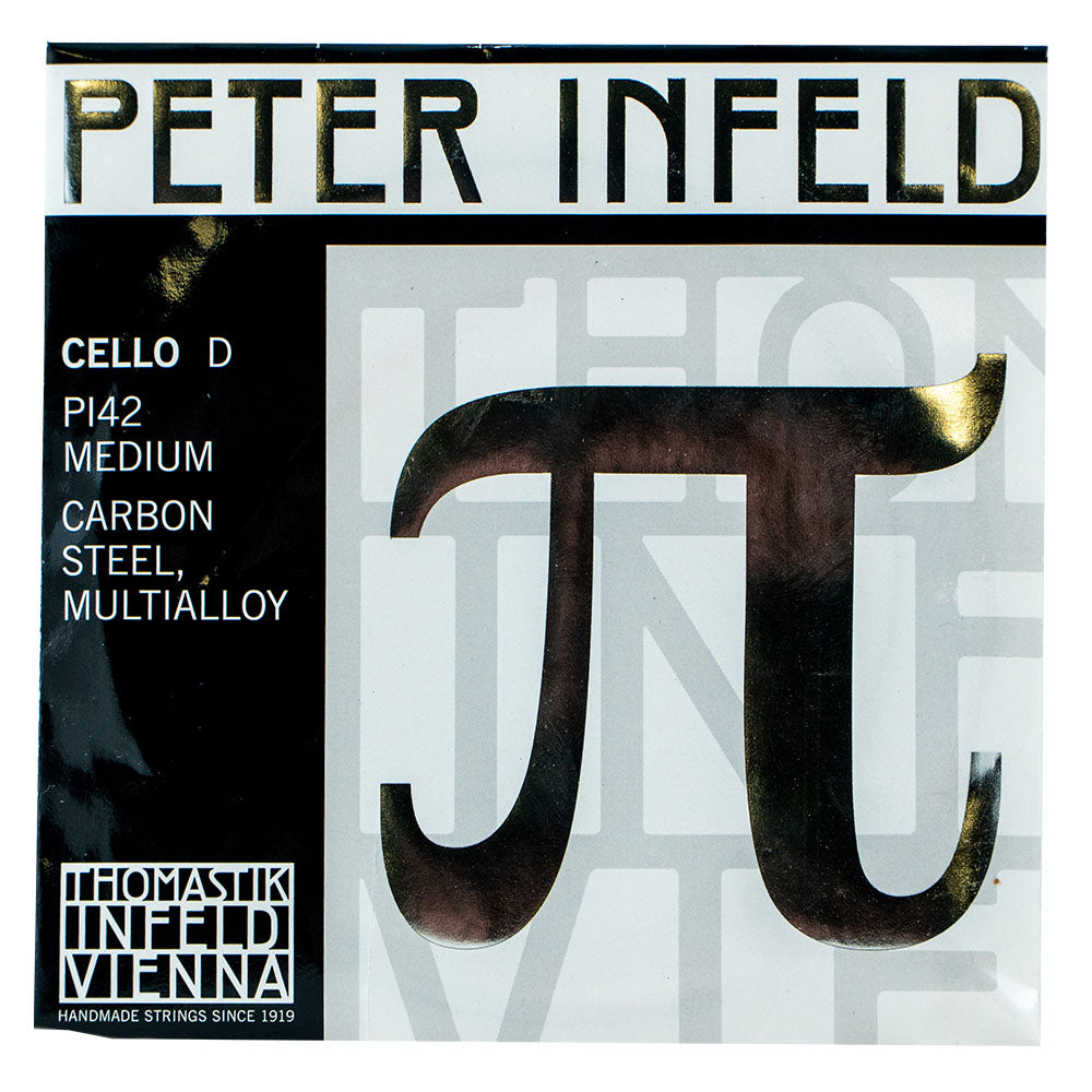 Peter Infeld Cello D String - 4/4 Size - Medium Gauge