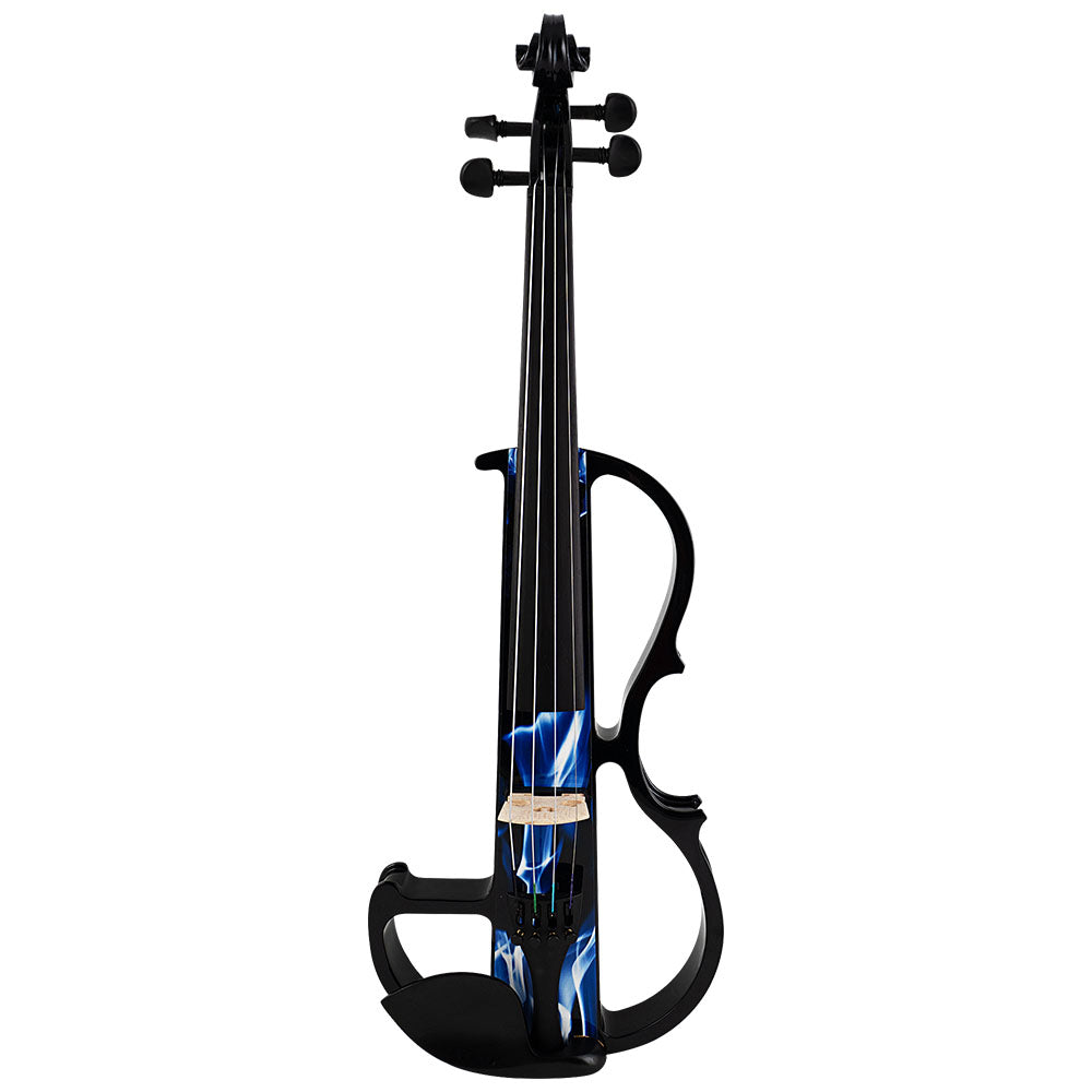 Plug N' Play Model 2 Electric Violin Outfit - 4/4 Size - Blue