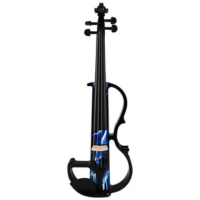 Plug N' Play Model 2 Electric Violin Outfit - 4/4 Size - Blue