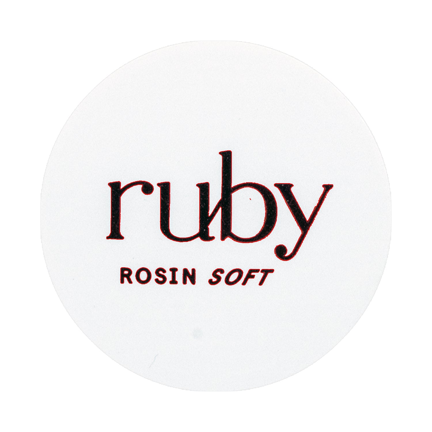 Ruby "Soft" Rosin