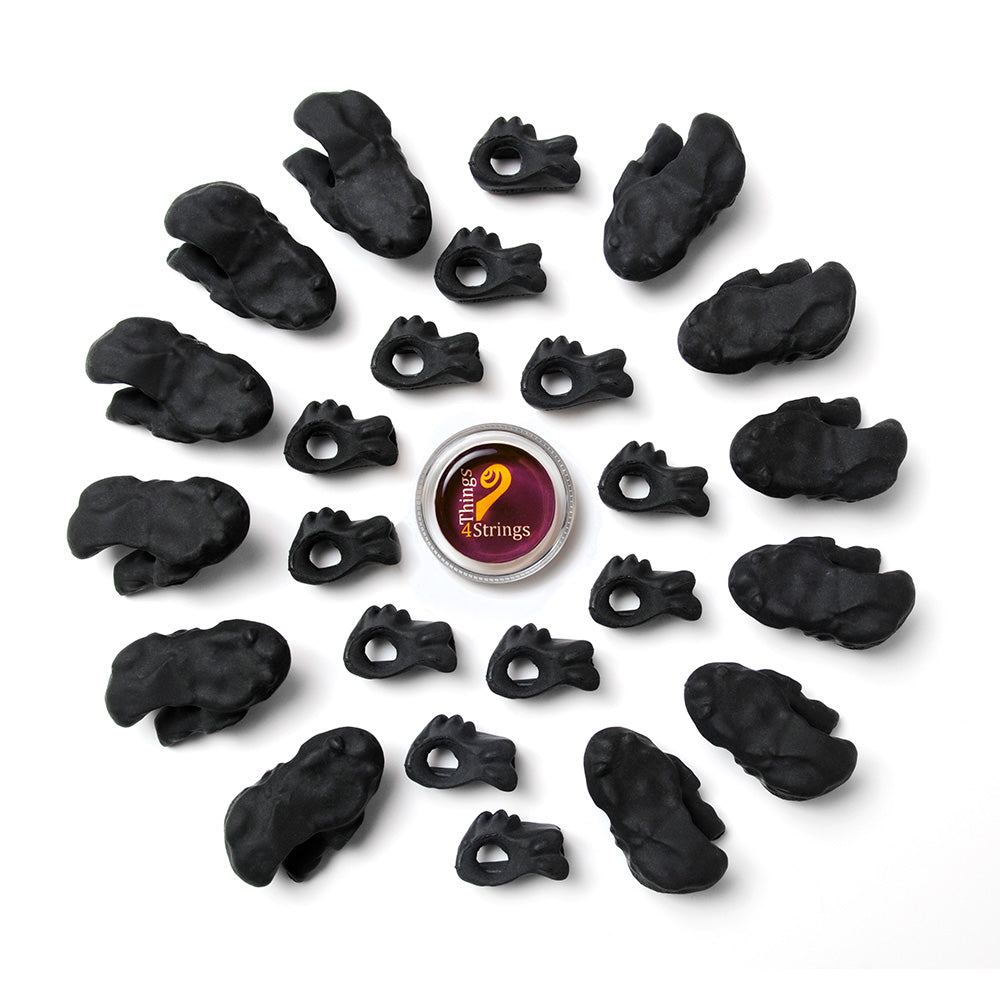 Bow Hold Buddy 12-Piece Studio Kit Black vn/va