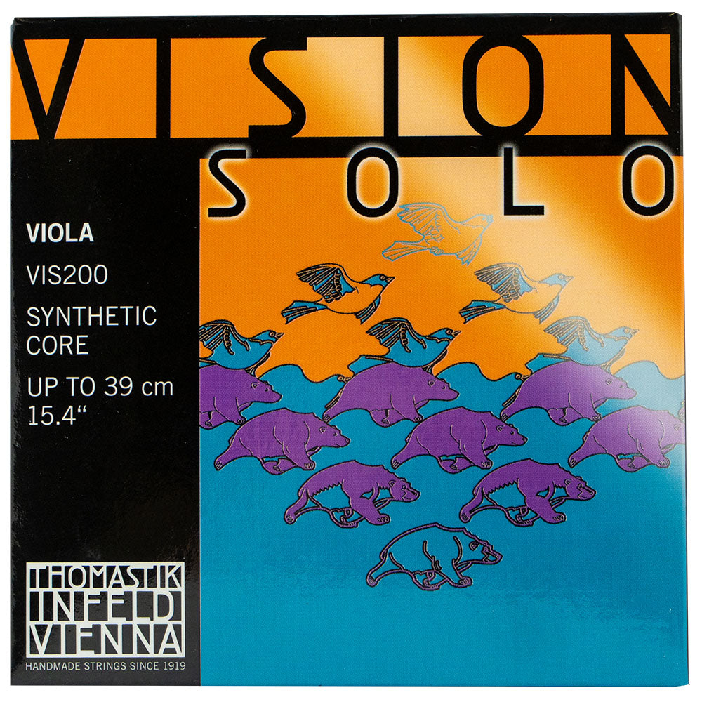 Thomastik Infeld Vision Solo Viola String Set - Full Size - Medium Gauge