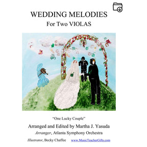 Yasuda, Martha - Wedding Melodies For Two Violas - Digital Download