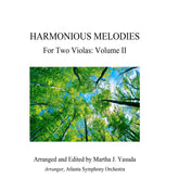 Yasuda, Martha - Harmonious Melodies Volume 2 For Two Violas-  Digital Download