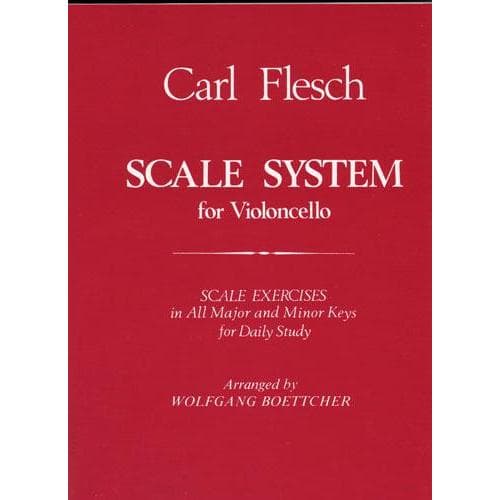 Flesch, Carl - Scale System - Cello - arranged by Wolfgang Boettcher - Carl Fischer Edition