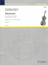 Debussy, Claude - Nocturne for Violin and Piano - Schott Edition