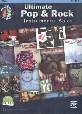 Ultimate Pop & Rock Instrumental Solos - Violin - Alfred Music