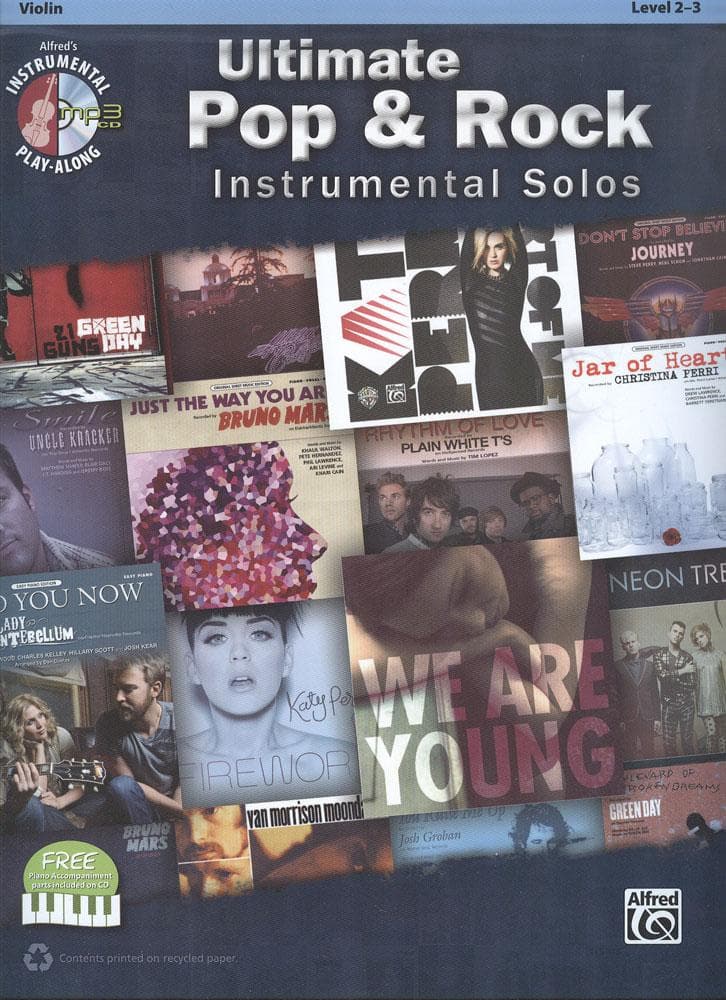 Ultimate Pop & Rock Instrumental Solos - Violin - Alfred Music