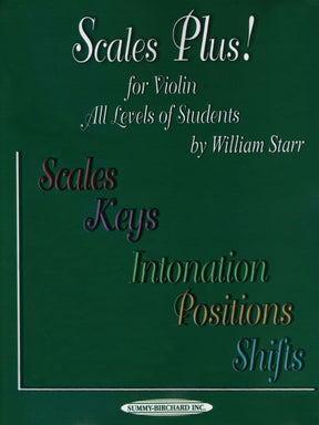 Starr, William - Scales Plus! for Violin Published by Alfred Music Publishing