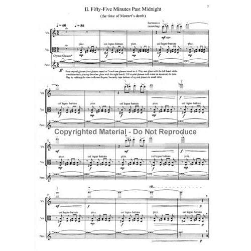 Daugherty, Michael - Diamond in the Rough - Violin, Viola, and Percussion - Hendon Music Edition