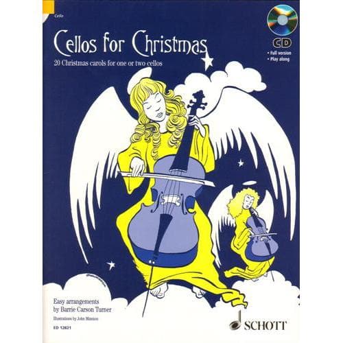 Cellos for Christmas for One or Two Cellos - Schott Edition