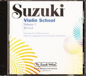 Suzuki Violin School CD, Volume 5, Performed by Preucil