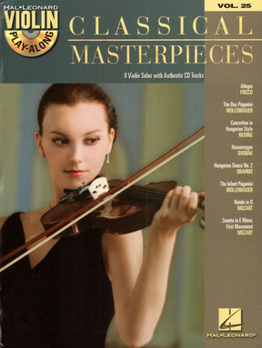 Violin Play-Along, Volume 25: Classical Masterpieces - Violin - Hal Leonard