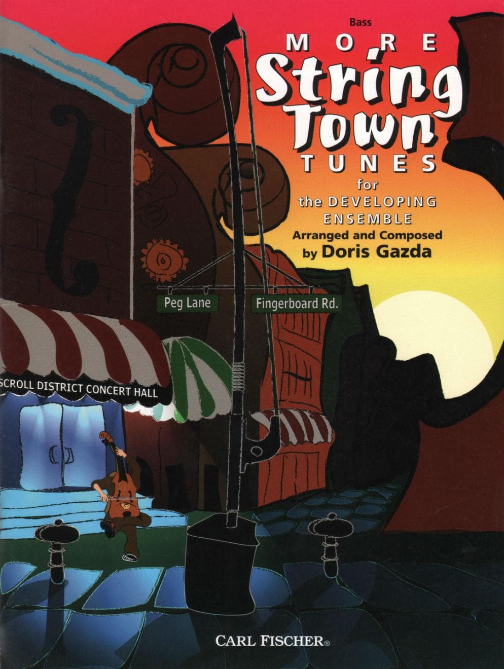 Gazda, Doris - More String Town Tunes - Double Bass - Carl Fischer Edition