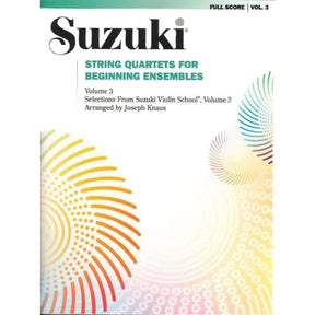 Suzuki String Quartets for Beginning Ensembles, Volume 3