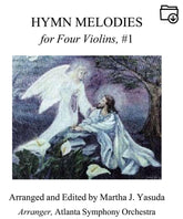 Yasuda, Martha - Hymn Melodies For Four Violins - Digital Download