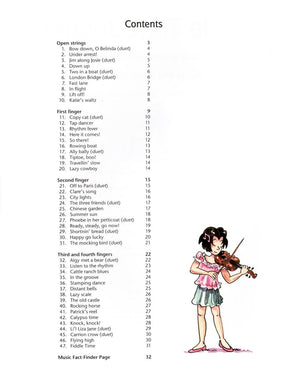 Blackwell, Kathy and David  - Fiddle Time Joggers, Book 1: A First Book of Very Easy Pieces for Violin - Book/CD - Oxford