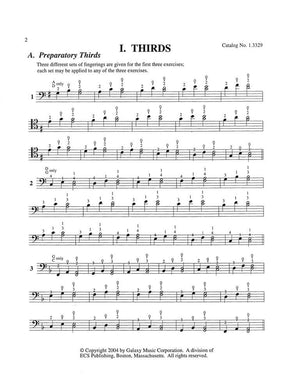 Galamian, Ivan - Scale System, Volume 2 - Cello - arranged and edited by Hans Jørgen Jensen - EC Schirmer Edition