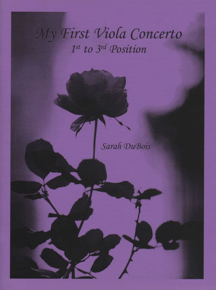 DuBois, Sarah - My First Viola Concerto (1st to 3rd Position) - Viola and Piano - DuBois Publishing