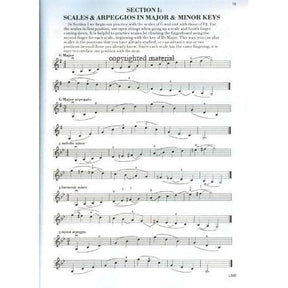 Rose, Linda - Progressive Scale Studies For Violin Published by Neil A Kjos Music Company