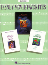 Disney Movie Favorites - Violin solo - Hal Leonard Publication