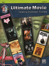 Ultimate Movie Instrumental Solos - Cello with CD - Alfred Publishing