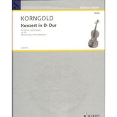 Korngold, Erich Wolfgang - Concerto in D Major, Op 35 - Violin and Piano - Schott Edition